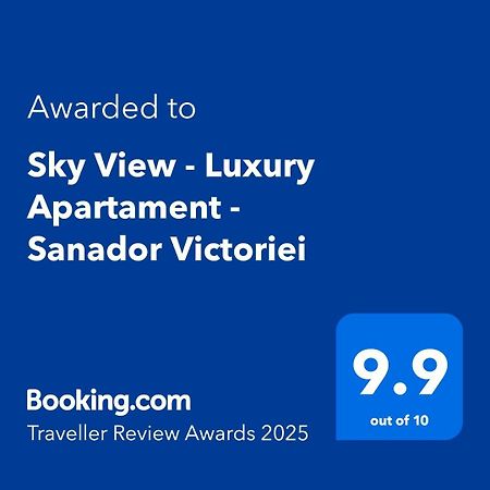 בוקרשט Sky View - Luxury Apartament - Sanador Victoriei מראה חיצוני תמונה